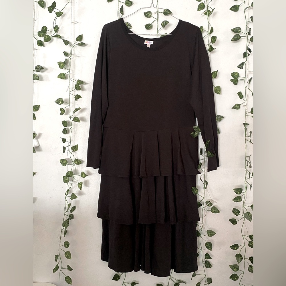 Lularoe black long sleeve